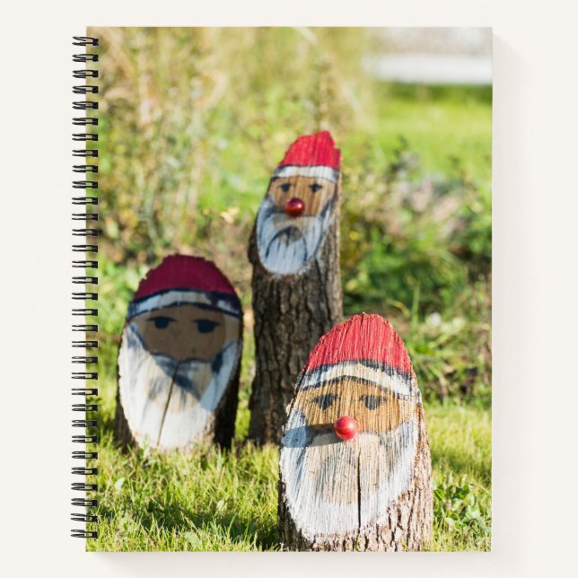 Cuaderno Wooden Santa Claus (Anverso)