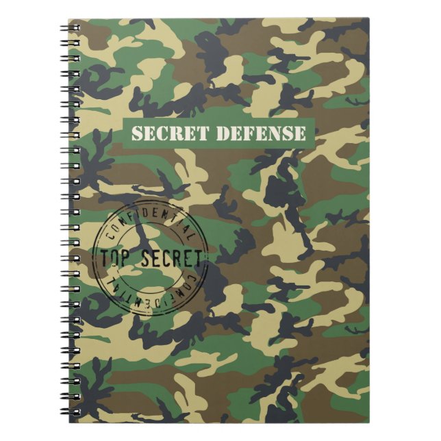 Cuaderno Woodland Camo (Frente)