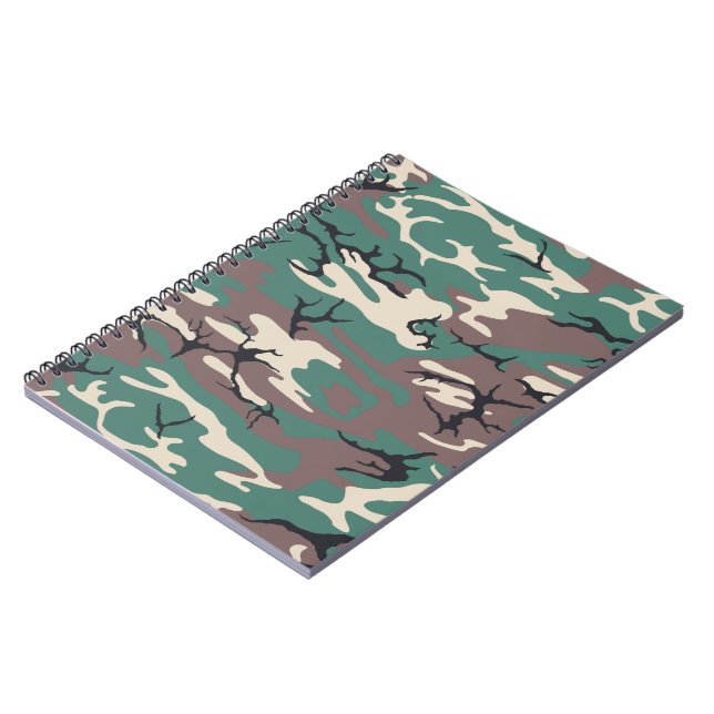 Cuaderno Woodland Camo (Lado Izquierdo)