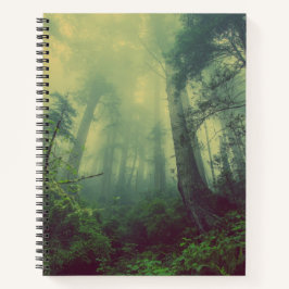 Cuaderno Woodland desde abajo