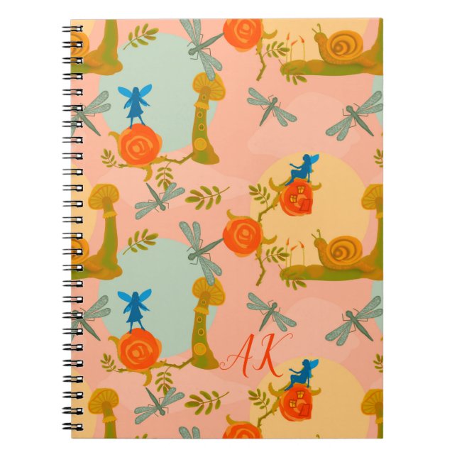 Cuaderno Woodland Fairytale personalizado (Frente)