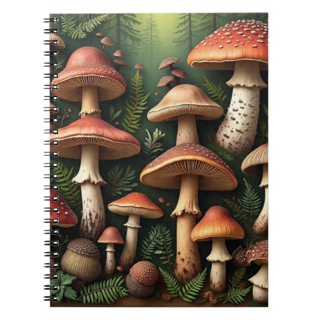 Cuaderno Woodland Ferns Nature Notebook (Frente)