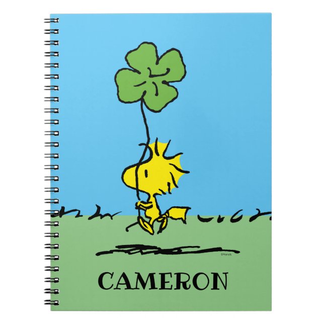 Cuaderno Woodstock cargando Shamrock (Frente)