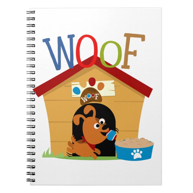 Cuaderno Woof Dog (Frente)
