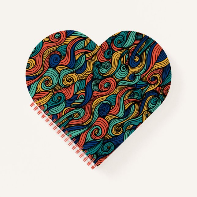 Cuaderno Wool Topped paisley (Anverso)