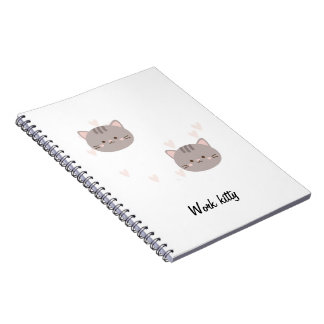 Cuaderno Work Kitty Notizbuch