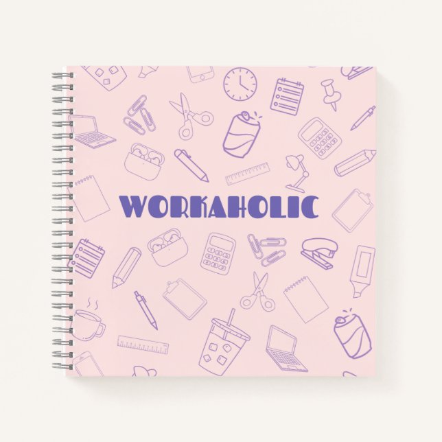 Cuaderno Workaholic (Anverso)