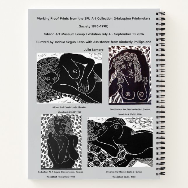 Cuaderno Working Proof Group Image Softcover 27.9cm x21.6cm (Reverso)