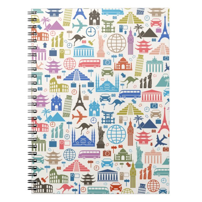 Cuaderno world travel (Frente)