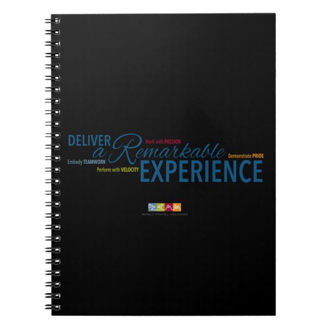 Cuaderno World Travel Holdings - D.A.R.E. (Frente)