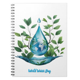 Cuaderno World Water Day