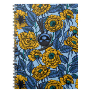 Cuaderno Wren in the rosas