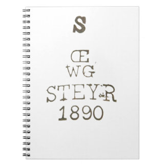 Cuaderno WWI German Austria Gewehr Steyr 