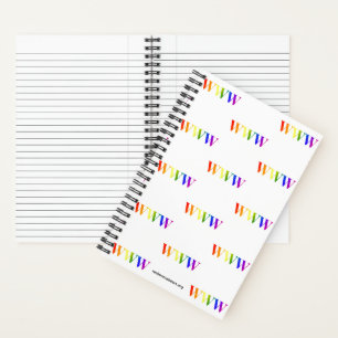 Cuaderno WWW Pequeño bloc de notas en espiral