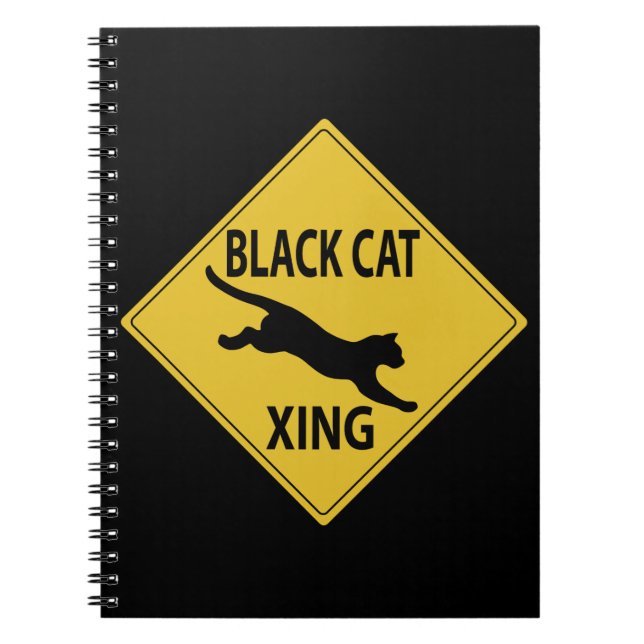 Cuaderno Xing de gato negro (Frente)