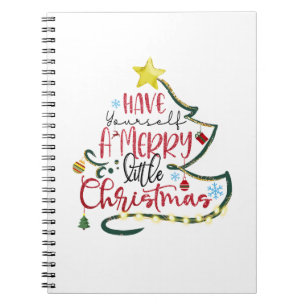 Cuaderno Xmas Gift Have Yourself A Merry Little Christmas