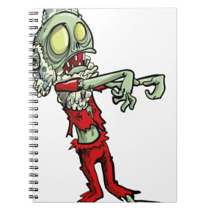 Cuaderno xmas zombie santa claus