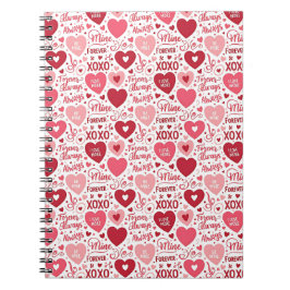 Cuaderno XOXO & Siempre Mía Rosa Rojo