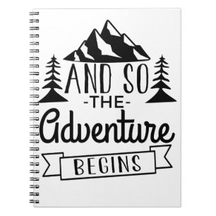 Cuaderno Y Así Comienza La Aventura