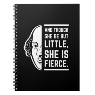 Cuaderno Y Aunque Sea Poco, Es Una Cita Feroz