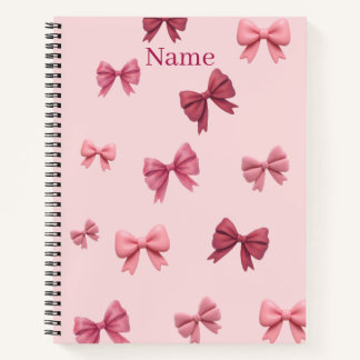 Cuaderno y Diario Espiral de Nombre Personalizado