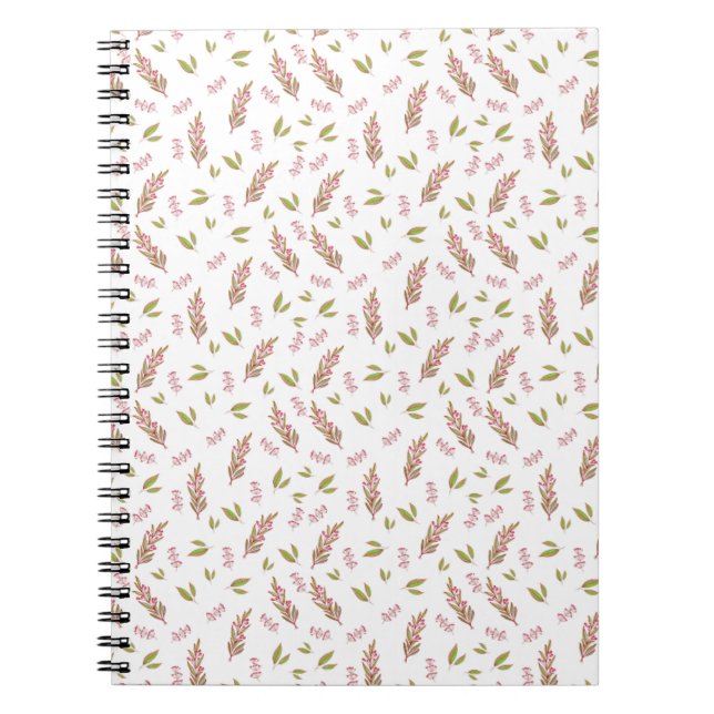 Cuaderno y diario floral Danity  (Frente)