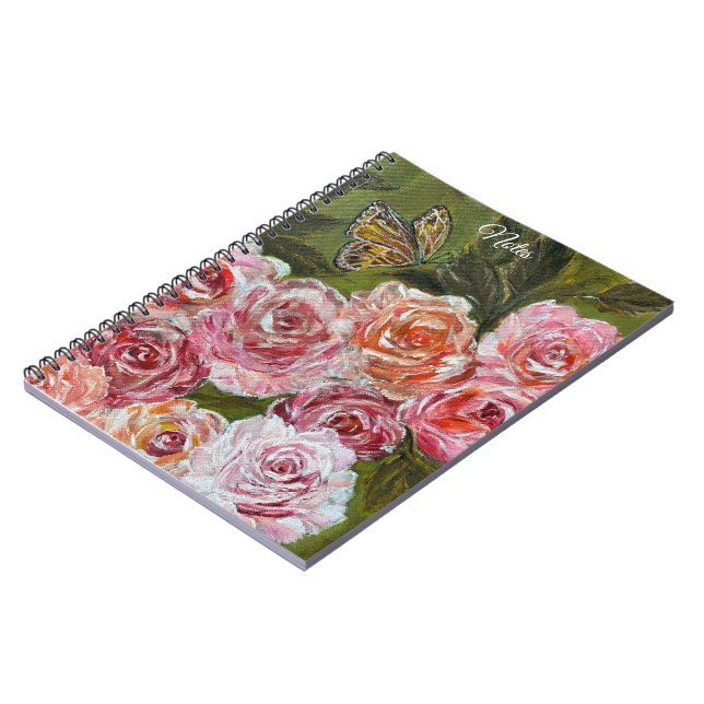 Cuaderno y Diario Hermoso (Lado Izquierdo)