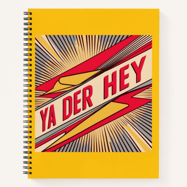 Cuaderno Ya Der Hey (jerga de Wisconsin) (Anverso)