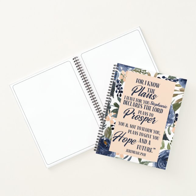 Cuaderno Ya Sé Los Planes Que Tengo Para Tu Revista Biblia (Interior)