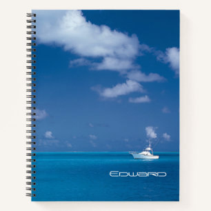 Cuaderno Yachando al azul