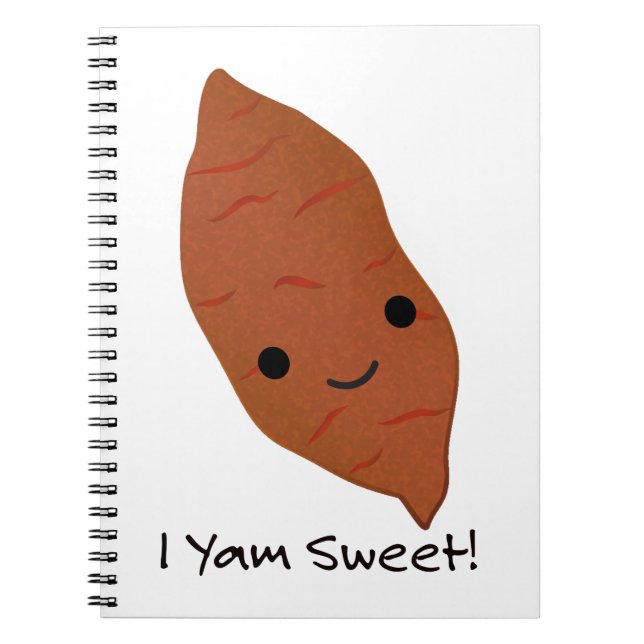 Cuaderno Yam Sweet Cute kawaii Sweet Potato (Frente)