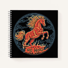 Cuaderno Year of the Fire Horse Journal