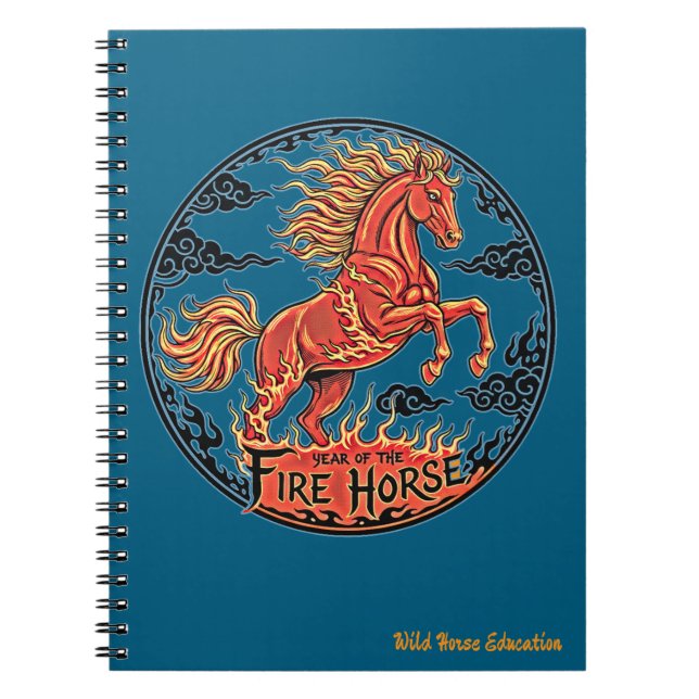 Cuaderno Year of the Fire Horse Notebook (Frente)