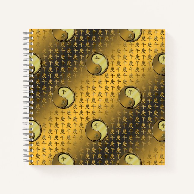 Cuaderno Year of the Metal Horse (Anverso)