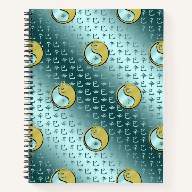 Cuaderno Year of the Metal Snake (Anverso)