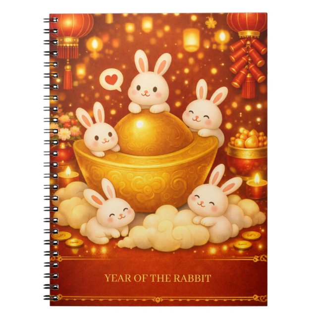 Cuaderno Year of the rabbit (Frente)