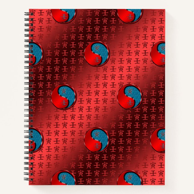 Cuaderno Year of the Water Tiger  (Anverso)