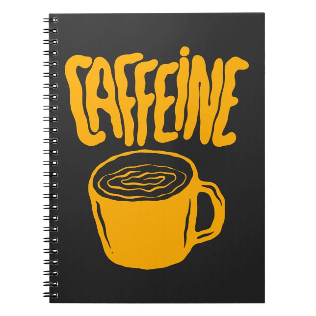 Cuaderno Yellow Caffeine (Frente)