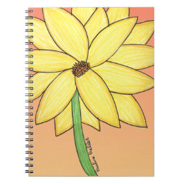 Cuaderno Yellow Flower