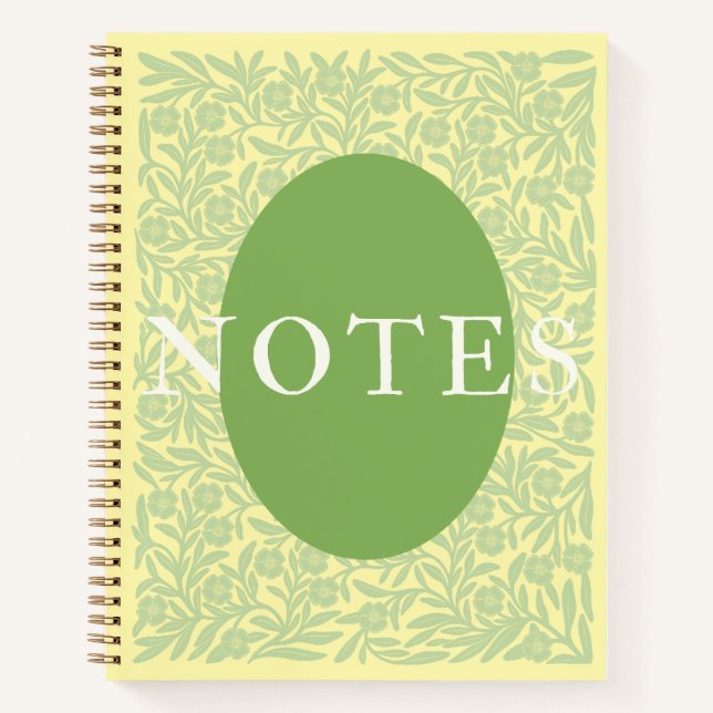 Cuaderno Yellow Flower Field (Anverso)