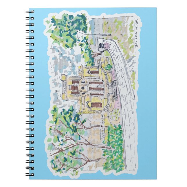 Cuaderno Yellow Historic Villa (Frente)