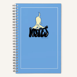Cuaderno Yellow Lab Notes Blue Personalizado