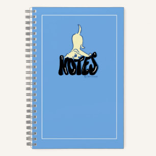 Cuaderno Yellow Lab Notes Blue Personalizado