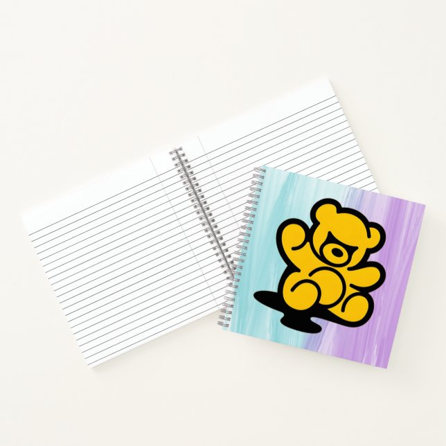 Cuaderno Yellow Teddy Trouble (Interior)