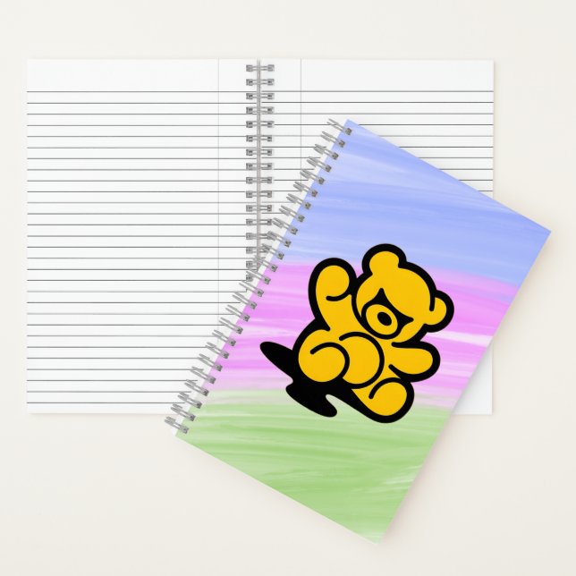 Cuaderno Yellow Teddy Trouble (Interior)