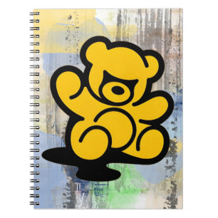 Cuaderno Yellow Teddy Trouble