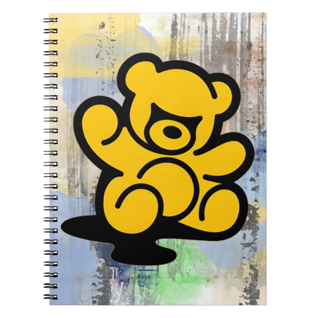 Cuaderno Yellow Teddy Trouble (Frente)