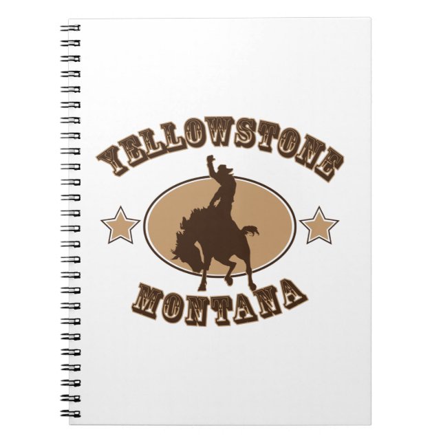 Cuaderno Yellowstone Montana (Frente)
