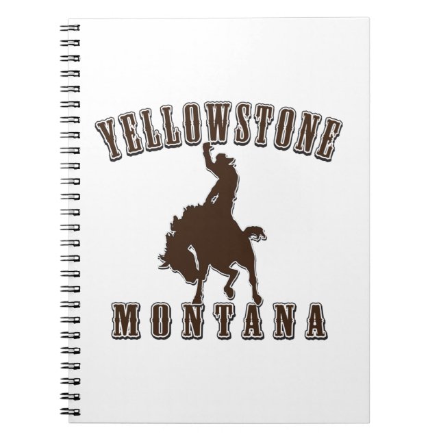 Cuaderno Yellowstone Montana (Frente)