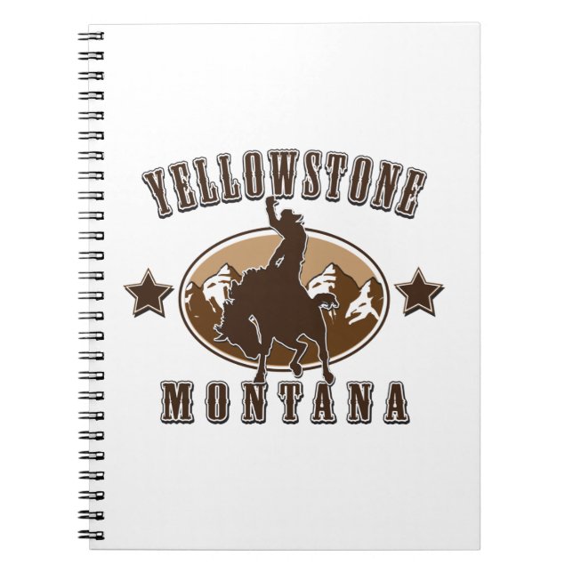 Cuaderno Yellowstone Montana (Frente)